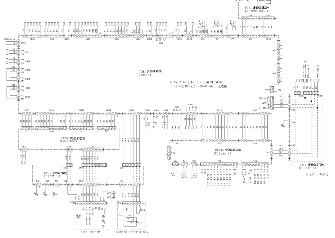 OTC Daihen (歐地希) M350L 電氣圖 1