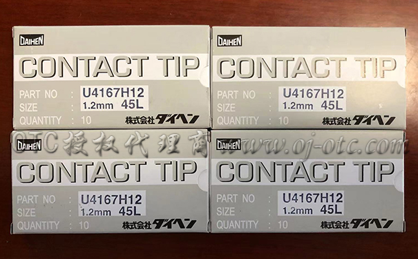 OTC導(dǎo)電嘴U4167H12側(cè)面細(xì)節(jié)