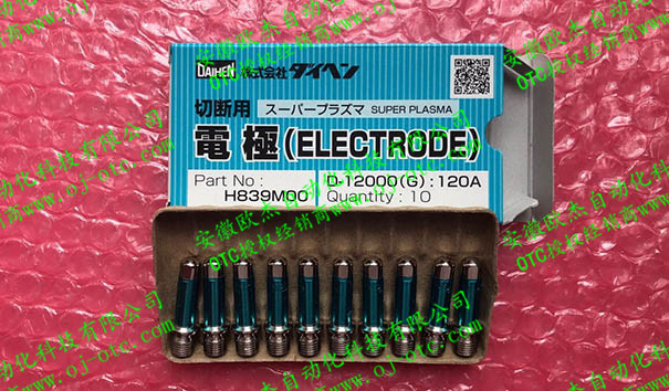 OTC割槍電極H839M00整體結(jié)構(gòu)