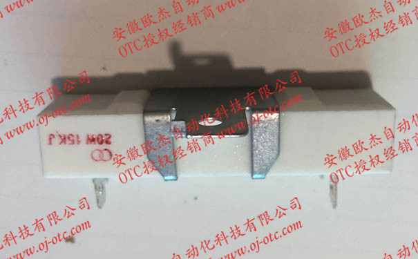 OTC水泥電阻4509-825側(cè)面標識