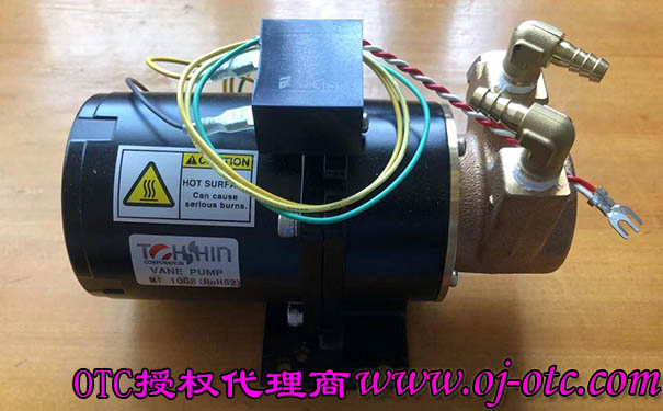 OTC Daihen 水泵 P10476U00 銘牌