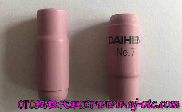 OTC 陶瓷噴嘴 H21B22 OTC Daihen 原裝陶瓷噴嘴 H21B22 正面