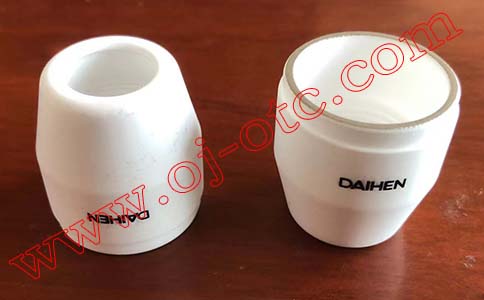 OTC 陶瓷噴嘴 H839G02 OTC Daihen 原裝陶瓷噴嘴 H839G02 正面