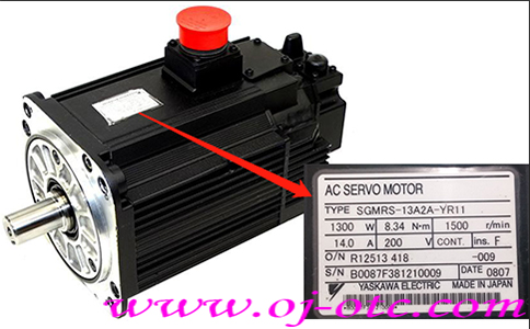 安川原裝伺服電機(jī)SGMRV-13A2A-YR11正面