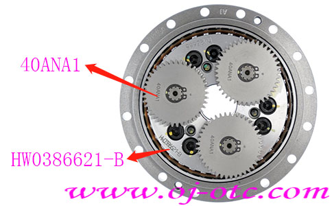 安川機器人原裝減速機HW0386621-B正面