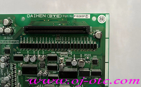 OTC Daihen 電路板 P10265P 接口細(xì)節(jié)