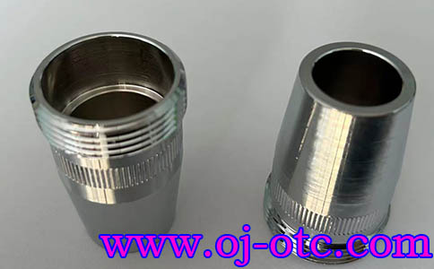 OTC 金屬噴嘴 H21B22 10號 OTC Daihen 原裝金屬噴嘴 H21B22 正面