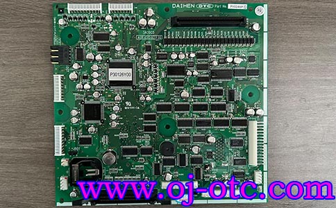 OTC Daihen 電路板 P10346P 正面 OTC Daihen 原裝電路板 P10346P 正面